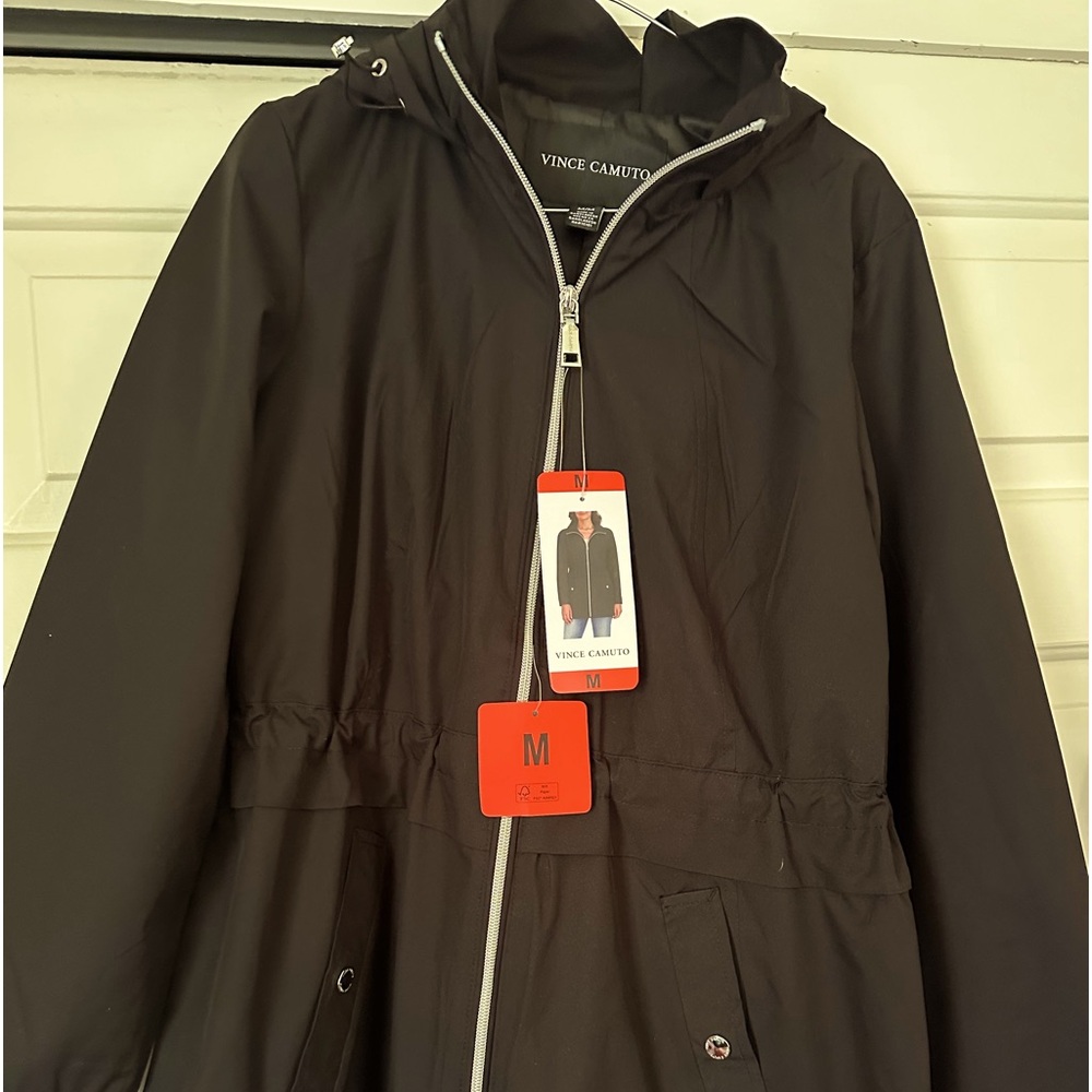 Ladies Black lightweight waterproof jacket
